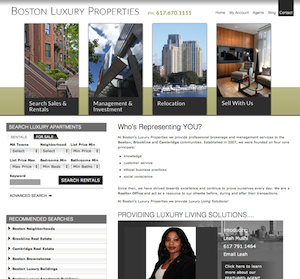 Boston Luxury Real Estate Websites