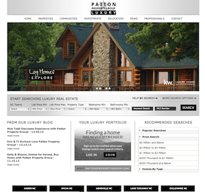 North Carolina Luxury Real Estate websites