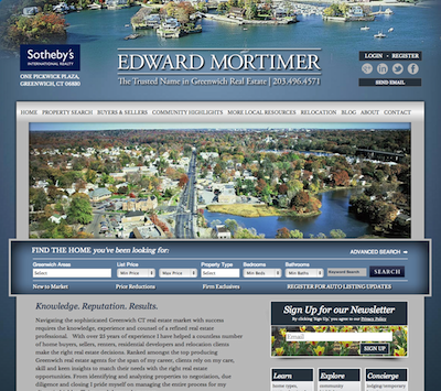 Real Estate Website Launches - edward mortimer